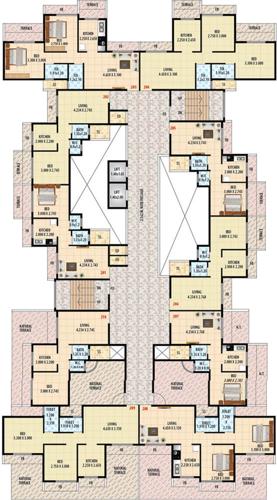 Images for Cluster Plan of Dubey Gayatri Chhaya Images for Cluster Plan of Dubey Gayatri Chhaya