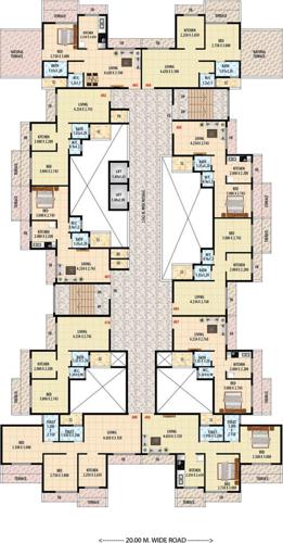 Images for Cluster Plan of Dubey Gayatri Chhaya Images for Cluster Plan of Dubey Gayatri Chhaya