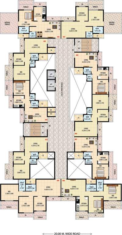 Images for Cluster Plan of Dubey Gayatri Chhaya