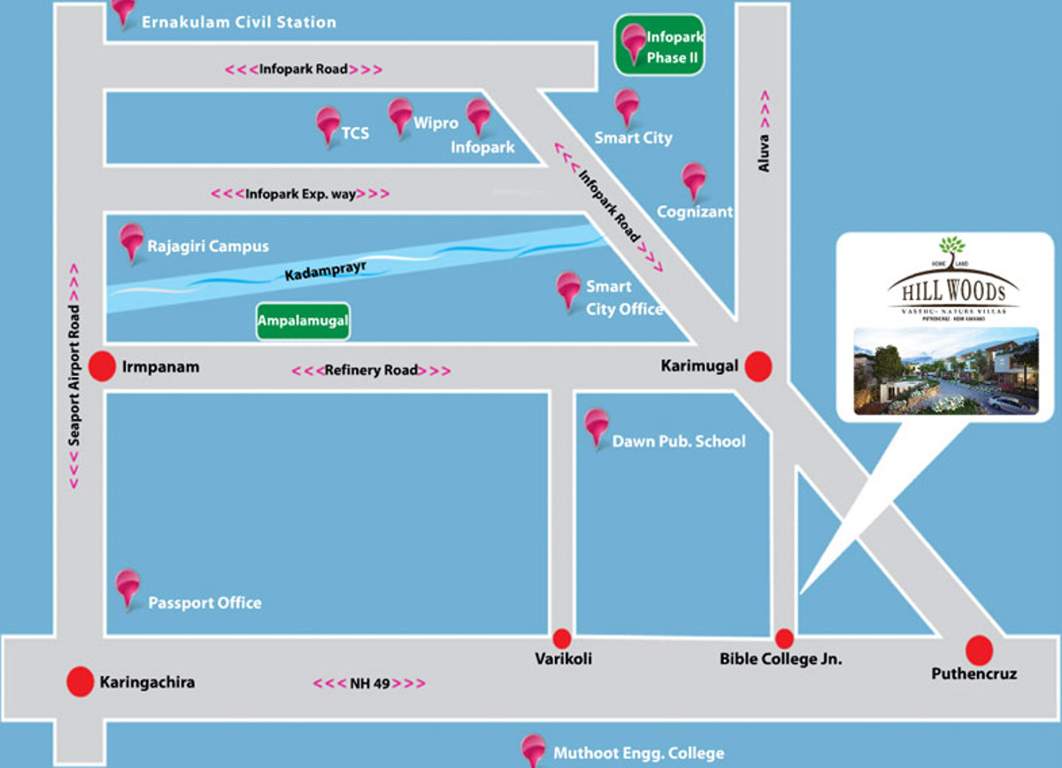 Images for Location Plan of Home Land Build Estate Hill Woods