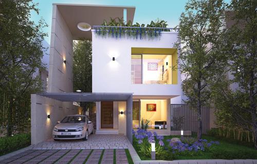 Images for Elevation of Home Land Build Estate Hill Woods