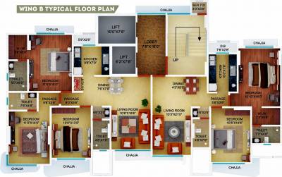 Images for Cluster Plan of Ekta Trinity