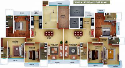  trinity Images for Cluster Plan of Ekta Trinity