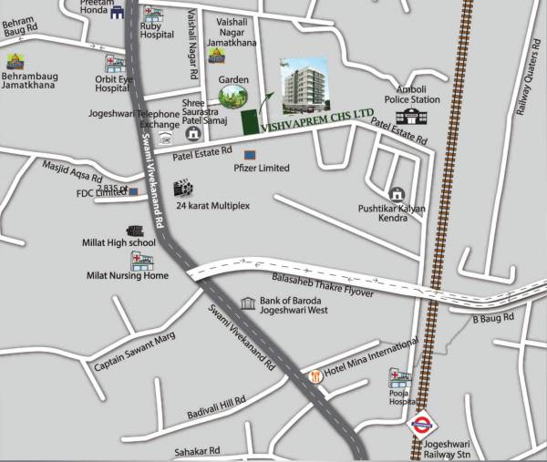 Images for Location Plan of Dipti Vishvaprem Co Operative Housing Society Limited