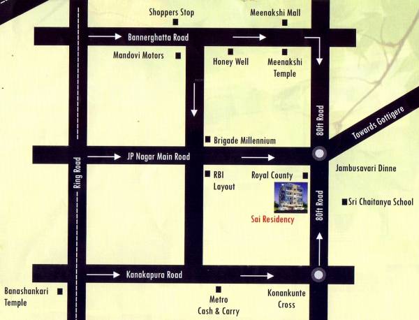 Images for Location Plan of  SM Sai Residency