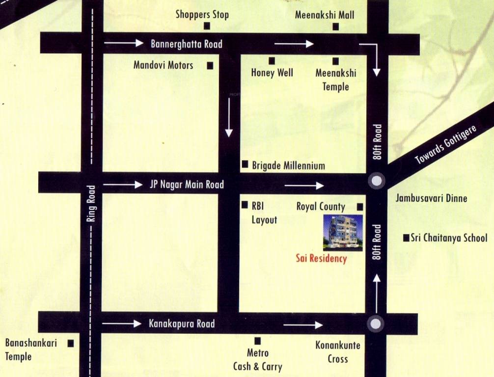 Images for Location Plan of  SM Sai Residency