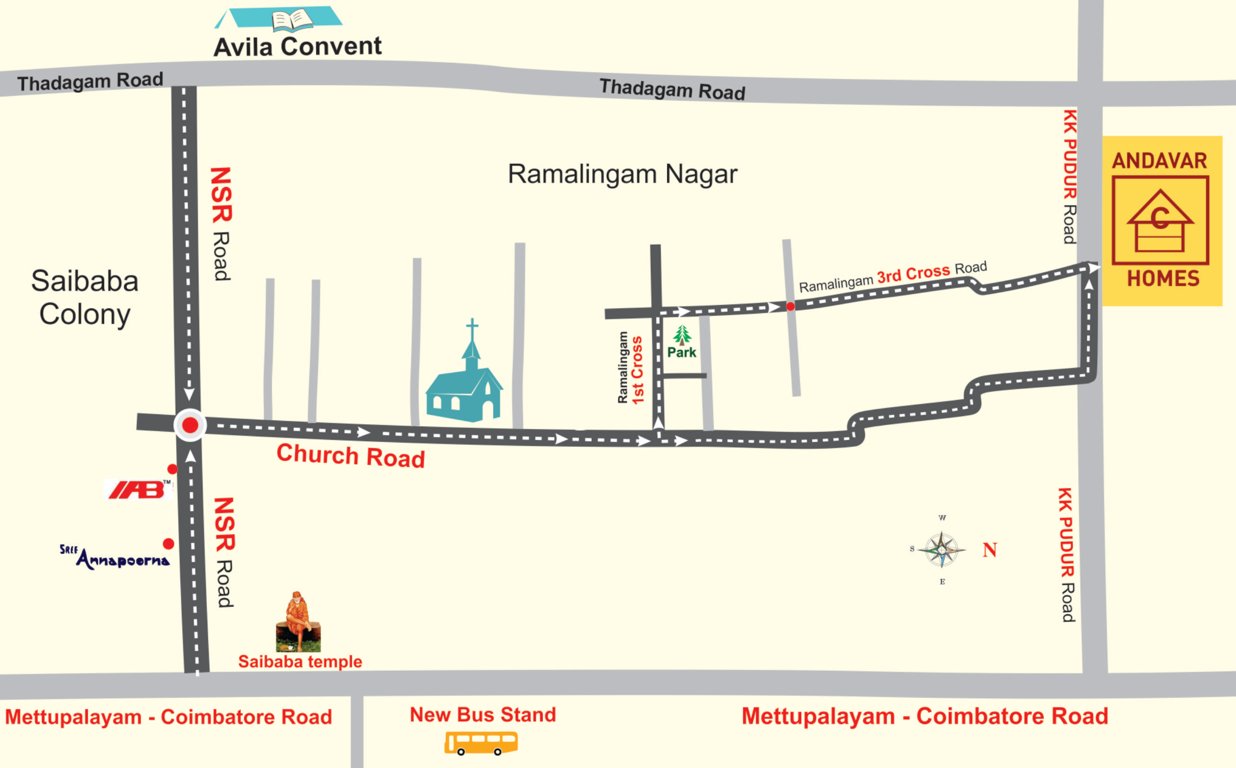 Images for Location Plan of Andavar Homes