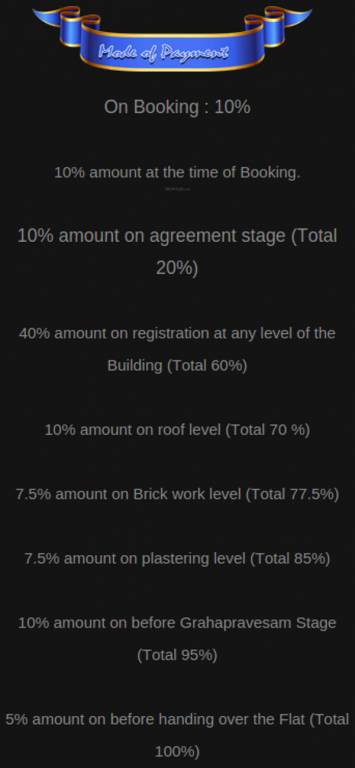 Images for Payment Plan of Andavar Homes Payment Plan