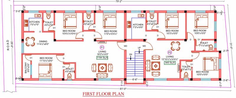 Images for Cluster Plan of Sekaran Palladian