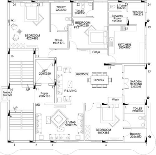 Images for Cluster Plan of Dream Flower Casa Gardenza Images for Cluster Plan of Dream Flower Casa Gardenza