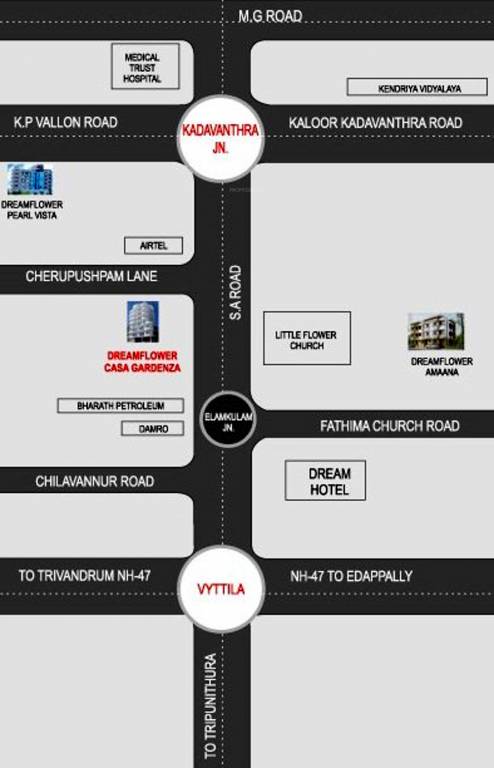 Images for Location Plan of Dream Flower Casa Gardenza