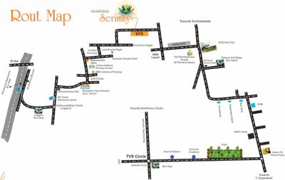  serinity Images for Location Plan of Sai Sumukha Properties Serinity