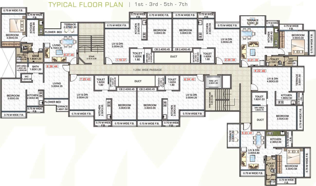 Images for Cluster Plan of Shreeji Aura Venus Tower