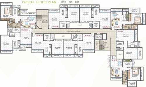 Images for Cluster Plan of Shreeji Aura Venus Tower