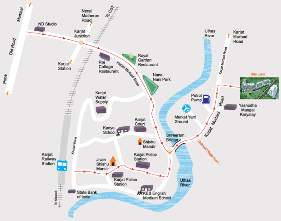 Images for Location Plan of Shreeji Aura Venus Tower
