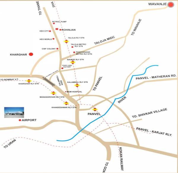 Images for Location Plan of Vub Vatsal Paradise