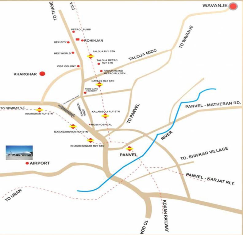 Images for Location Plan of Vub Vatsal Paradise