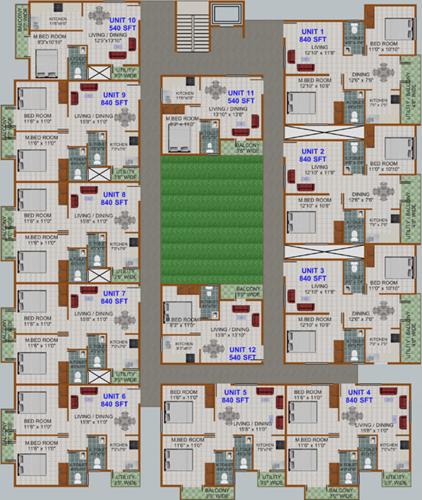 Images for Cluster Plan of Prabhavathi Ridge ridge Images for Cluster Plan of Prabhavathi Ridge