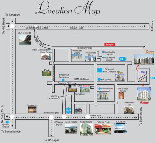 Images for Location Plan of Prabhavathi Ridge ridge Images for Location Plan of Prabhavathi Ridge
