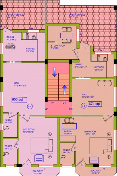 Images for Cluster Plan of Sekaran Carlton House