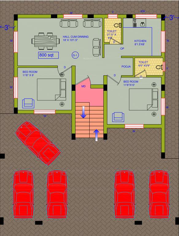 Images for Cluster Plan of Sekaran Carlton House