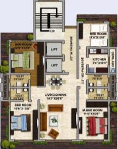 Images for Cluster Plan of Rumeet Xarad Residences Images for Cluster Plan of Rumeet Xarad Residences