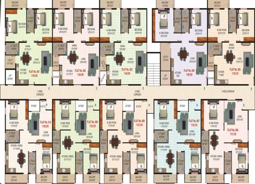 Images for Cluster Plan of Sreenidhi Sree Pranathi Garden