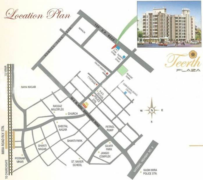 Images for Location Plan of Nirmal Teerth Plaza
