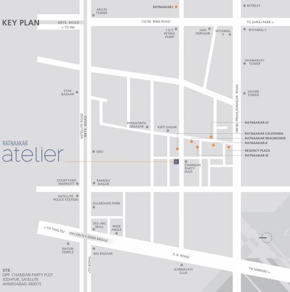 Images for Location Plan of Nishant Ratnaakar Atelier