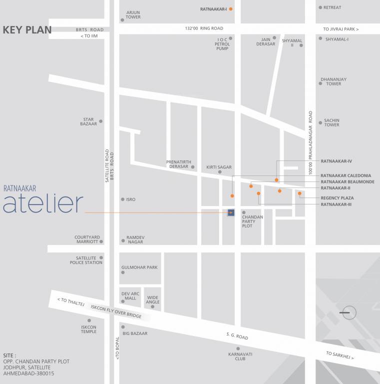 Images for Location Plan of Nishant Ratnaakar Atelier