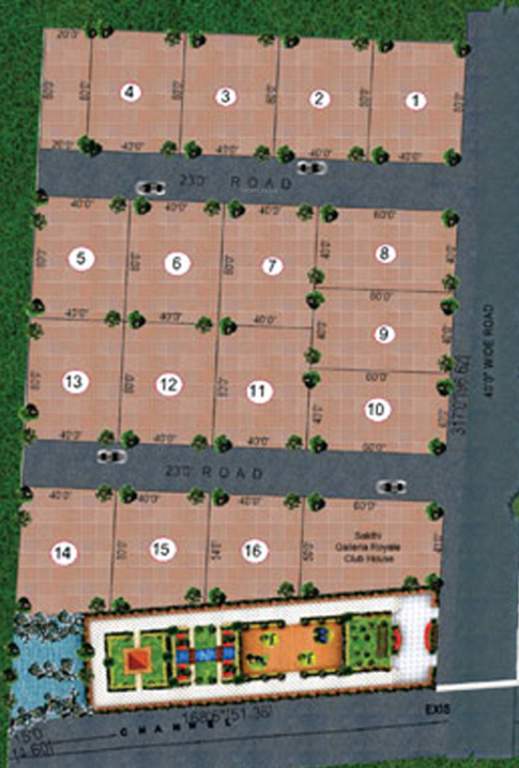 Images for Layout Plan of Sakthi Galleria Royale