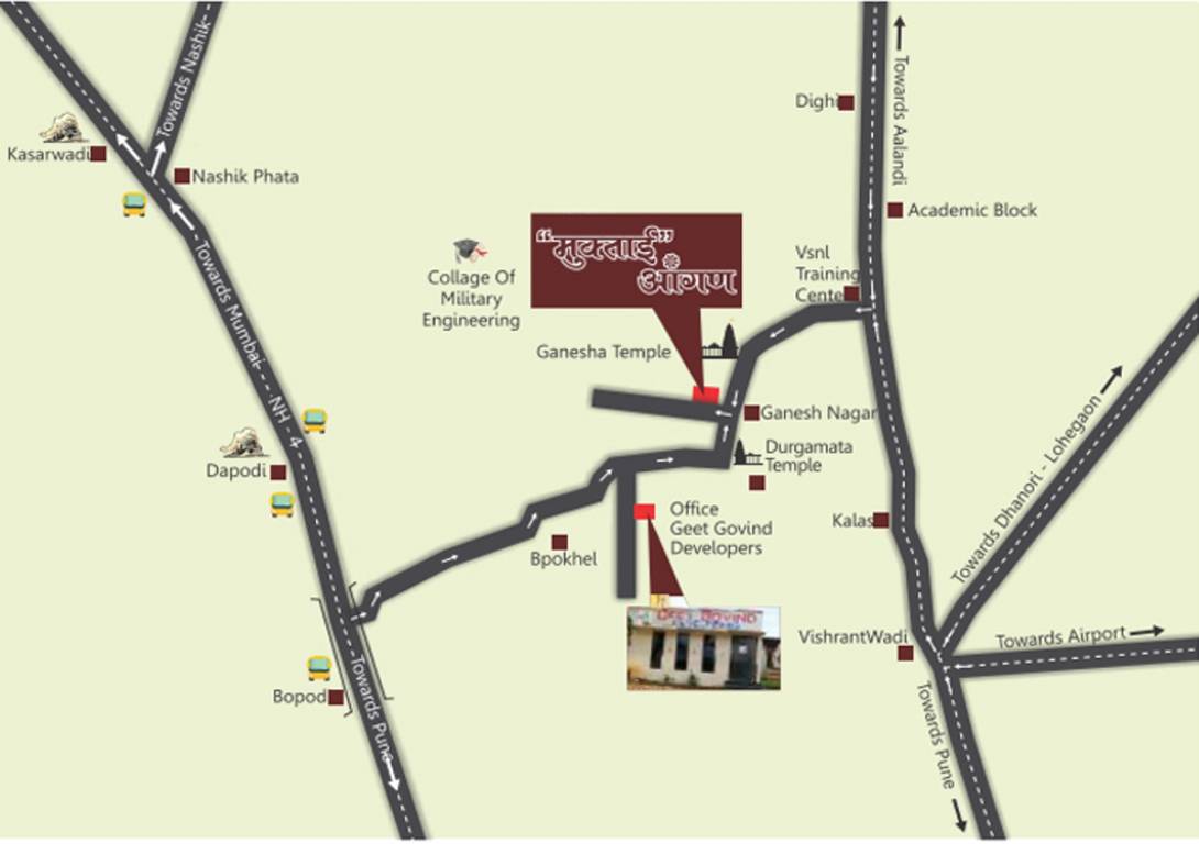 Images for Location Plan of Geet Govind Muktai Angan Phase I