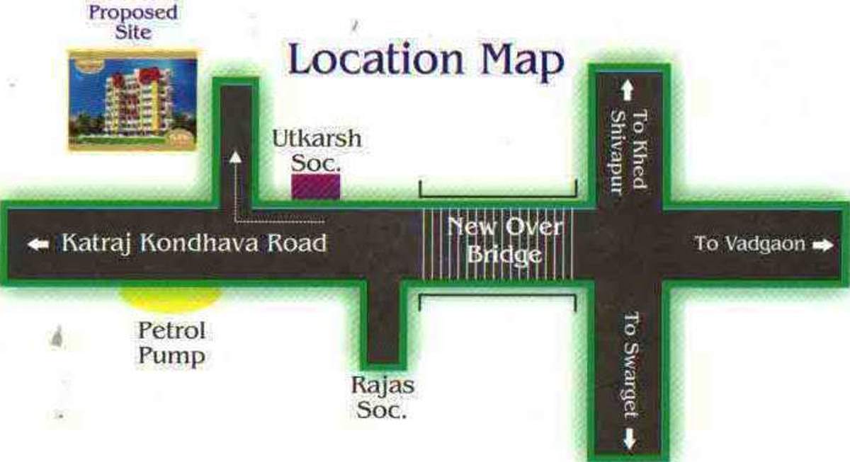  chintamani residency Location Plan