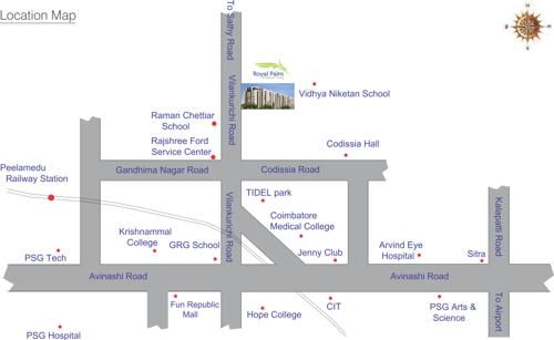 Images for Location Plan of Gowtham Royal Palms royal-palms Images for Location Plan of Gowtham Royal Palms