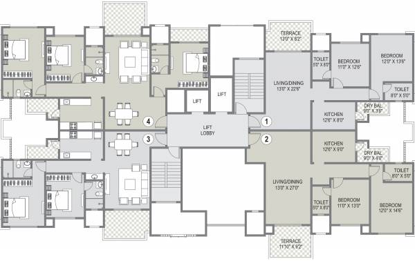 Images for Cluster Plan of Karia Konark Bella Vista Images for Cluster Plan of Karia Konark Bella Vista