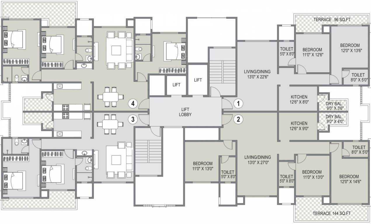 Images for Cluster Plan of Karia Konark Bella Vista