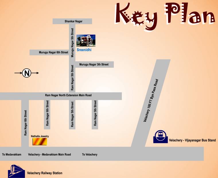 Images for Location Plan of Sri Vishwaksena Sreenidhi
