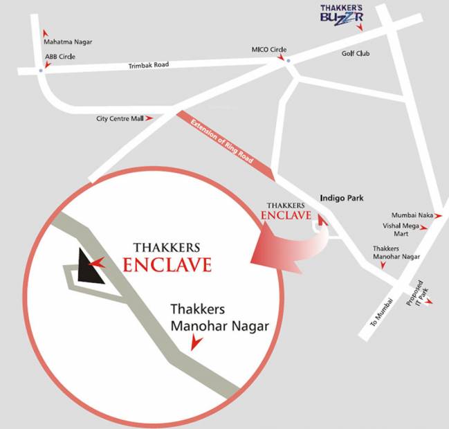 Images for Location Plan of Thakkers Enclave