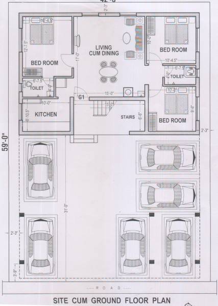 Images for Cluster Plan of Vigneshwara Flats