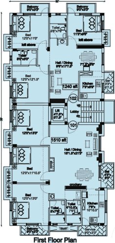  akshaya-vasantham Akshaya Vasantham Cluster Plan for 1st Floor