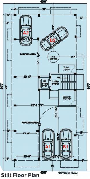  akshaya-vasantham Akshaya Vasantham Cluster Plan For Stilt Floor