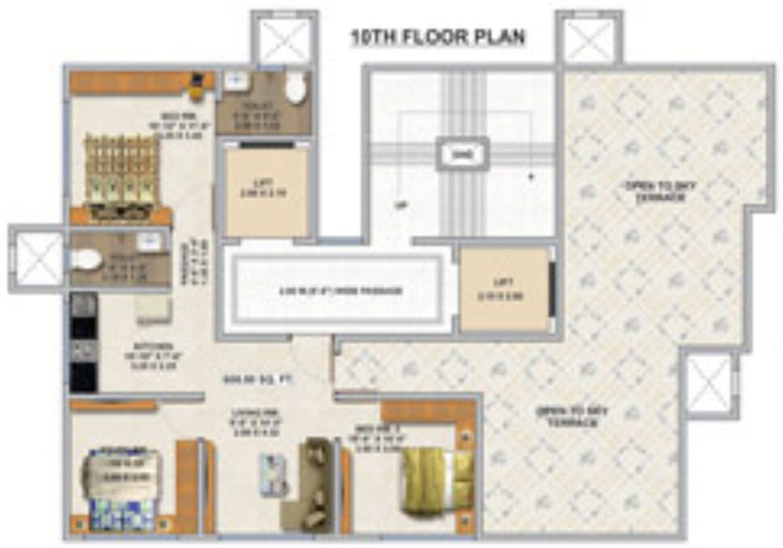 Images for Cluster Plan of Hirani Saikrupa Chs