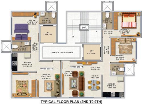 Images for Cluster Plan of Hirani Saikrupa Chs