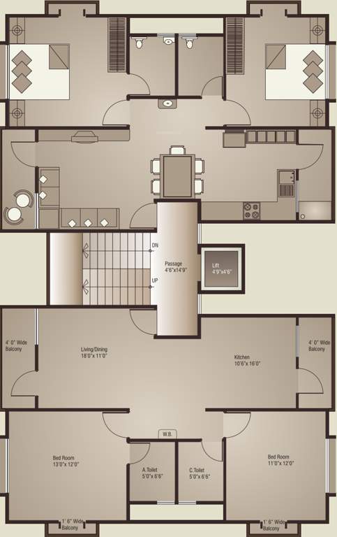 Images for Cluster Plan of Vaibhav Moonstone