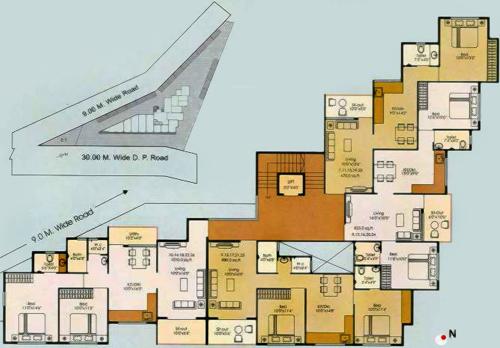 Images for Cluster Plan of Thakkers Nishighandh Avenue