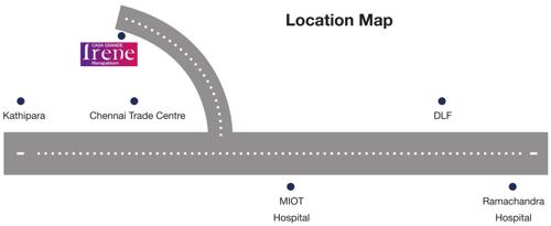 Images for Location Plan of Casagrand Irene irene Images for Location Plan of Casagrand Irene