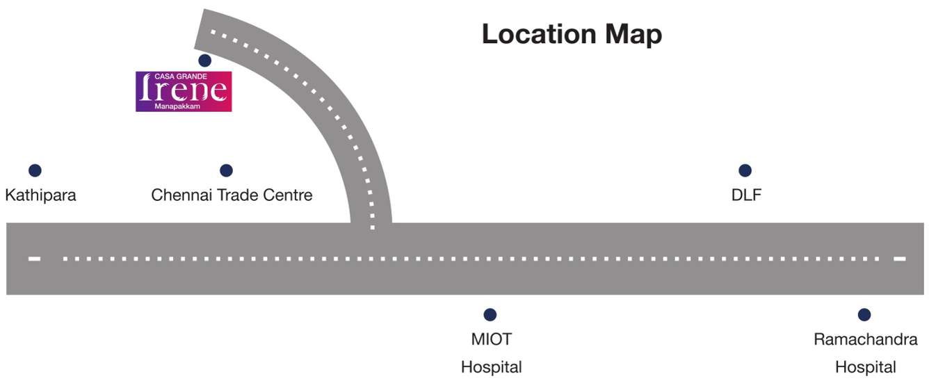 irene Images for Location Plan of Casagrand Irene