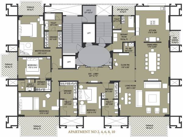 Images for Cluster Plan of Karia Konark Belvedere