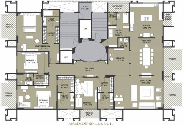 Images for Cluster Plan of Karia Konark Belvedere
