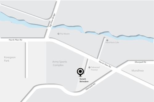  konark-belvedere Images for Location Plan of Karia Konark Belvedere